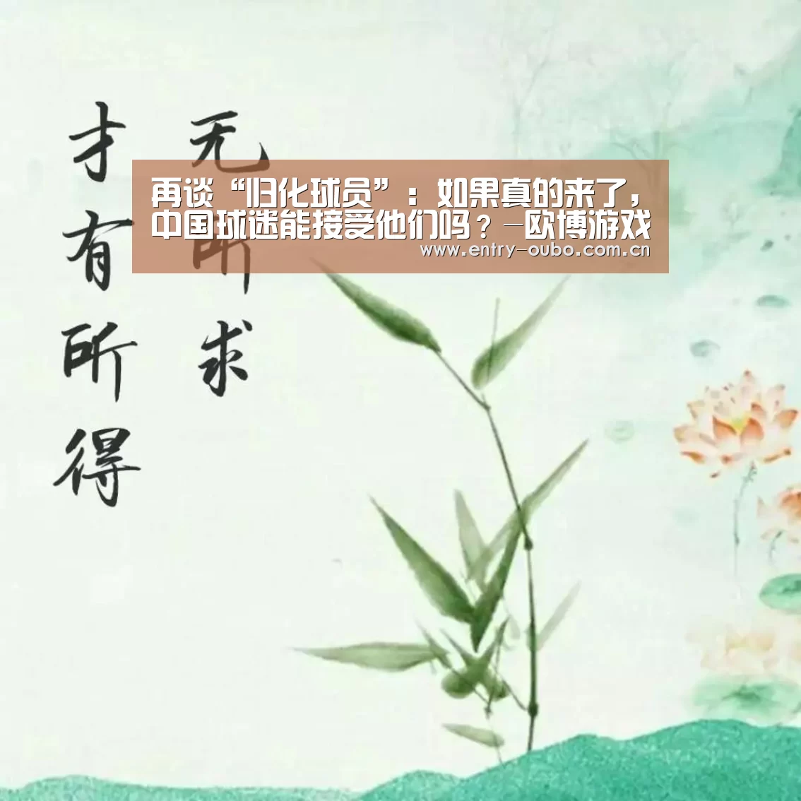 再谈“归化球员”：如果真的来了，中国球迷能接受他们吗？-欧博